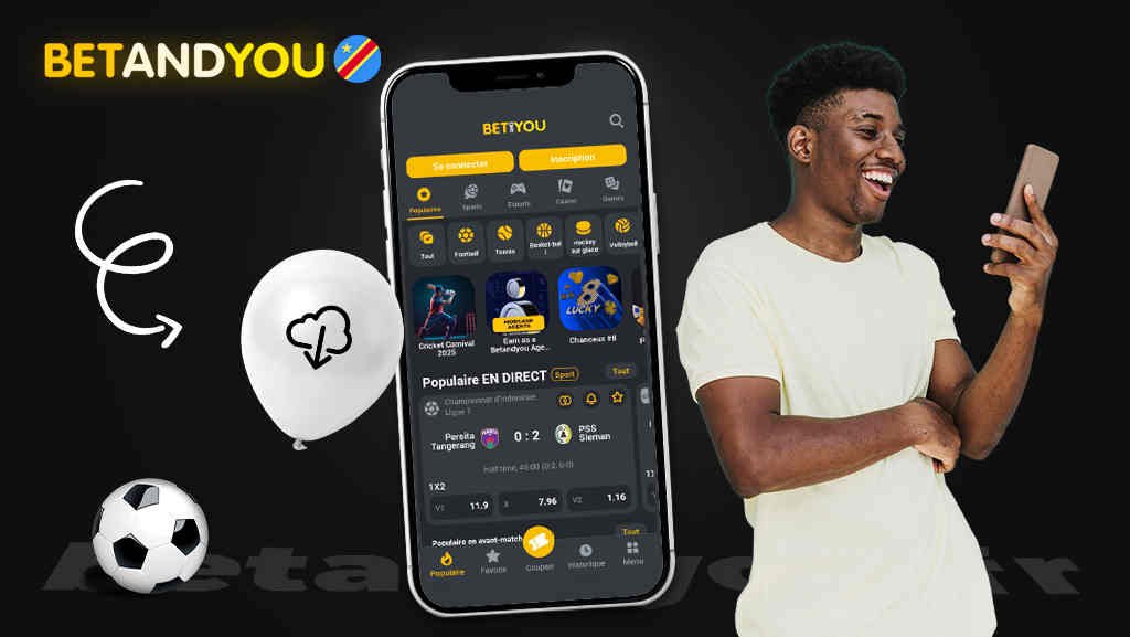 Comment télécharger Betandyou RDC APK