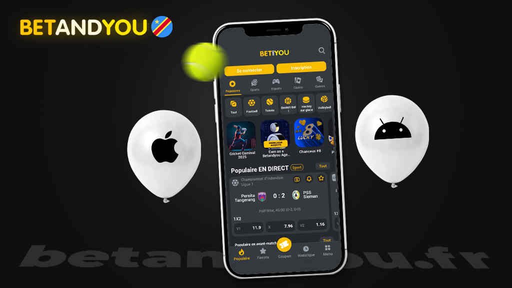 Télécharger Betandyou RDC sur Android et iOS en 2025