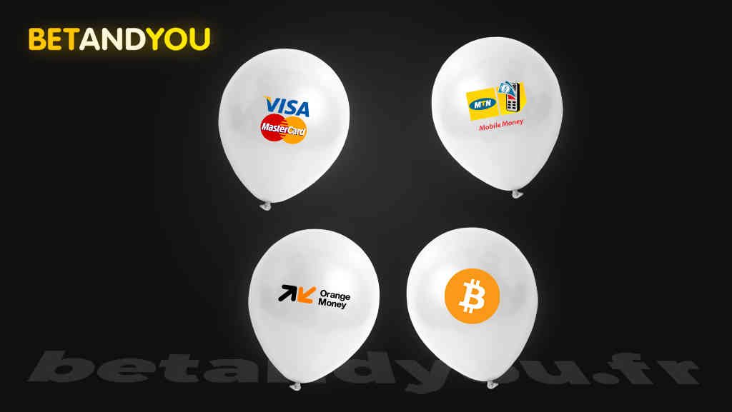les moyens de paiement sur Betandyou