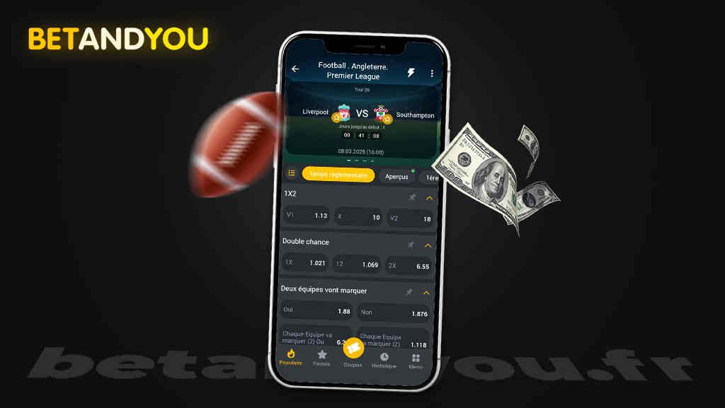 Comment parier sur Betandyou APK