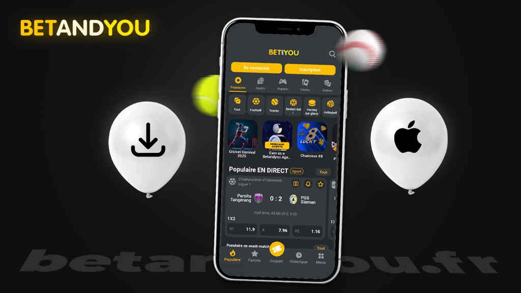 Comment télécharger Betandyou sur iPhone